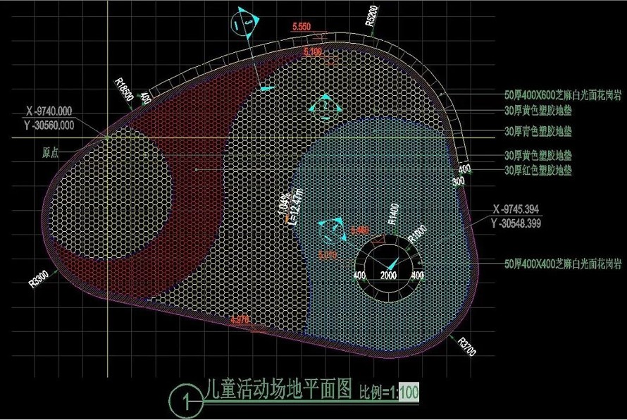 知名设计项目--青浦新城一站大型社区62A-02Aj景观设计全套施工图 该文件为：（全套施工图园建+植物+水电）