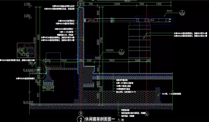 最新整理-九个新古典主义景观经典亭廊施工图（其中四个带SU模型）集合-知名等设计院设计