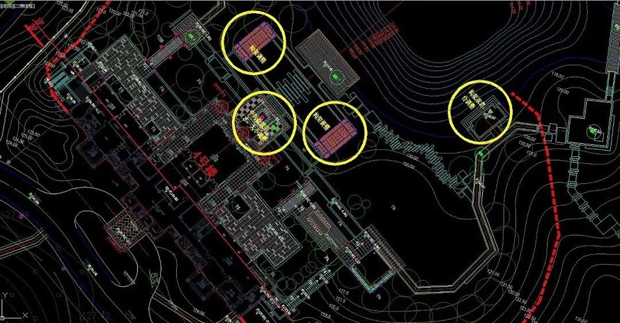 新中式置身大自然-某顶豪私墅酒店景观设计方案+施工图+实景照片