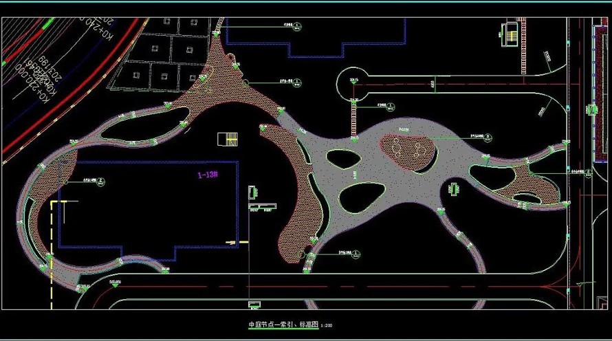 公租房景观设计典范案例-重庆龙兴北公租房一组团景观工程全套施工图（全套施工图包括：园建+植物+水电+工程地勘报告）