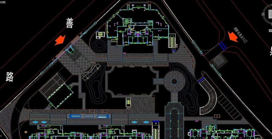 欧式地产景观2018最新项目-汤山玉兰公馆景观工程施工图（施工图内容包括：园建+植物+给排水）