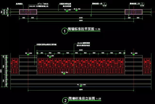 经典折线构图—精品艺术小品旱喷—万科某高端地产项目一期景观设计全套施工图（该资料包括：园建+绿化+水电）