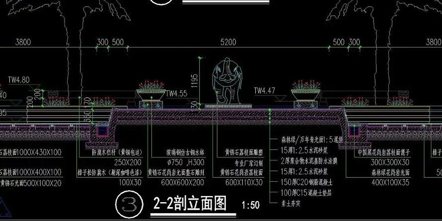 东南亚王室园林标杆项目--海亮某高端地产示范区施工图+高清实景照片（园建+绿化+结构+水电）