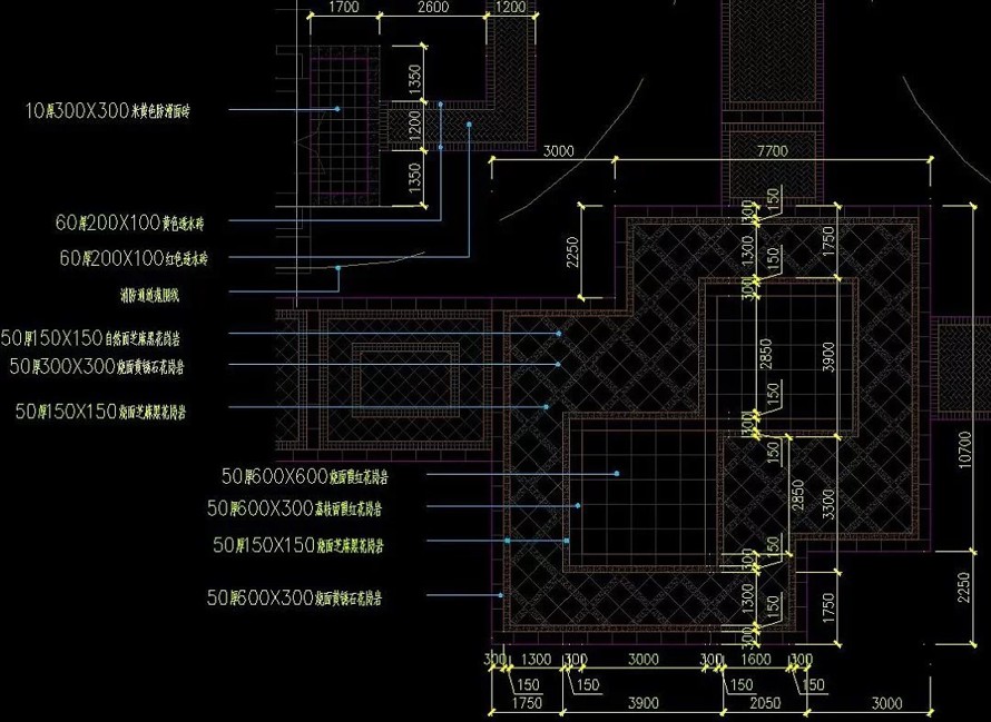 六十亿巨资打造-国际化水平城市综合体-内蒙呼市万达城市综合体二区景观设计全套施工图（园建 +植物 +水电+结构）