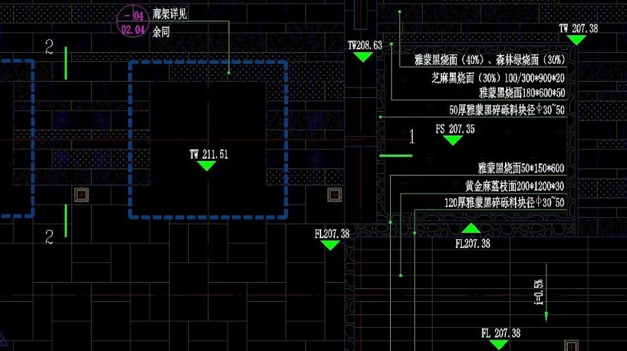 龙湖地产天琅系列顶豪项目豪宅-新江与城样板区景观设计全套施工图（园建+植物+水电）+ SU精细模型+12张LUMION渲染图