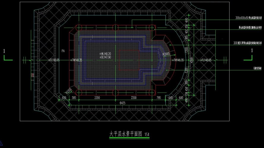 享誉京城三山五园-盘踞皇家风水宝地-半山别墅代表作-北京长安街某豪宅景观工程全套扩初施工图（园建+水电+植物）