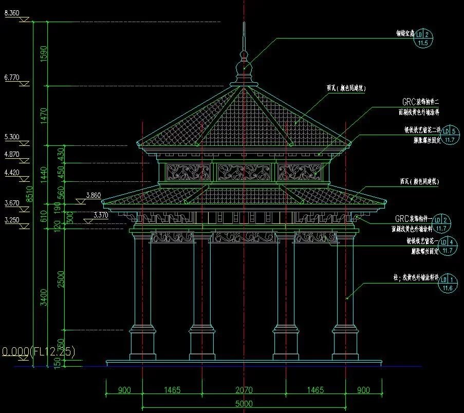 安徽铜陵恒大绿洲豪宅景观深化设计方案文本+全套园建施工图该文件为：（110张高清JPG深化文本 + 全套园建施工图 ）