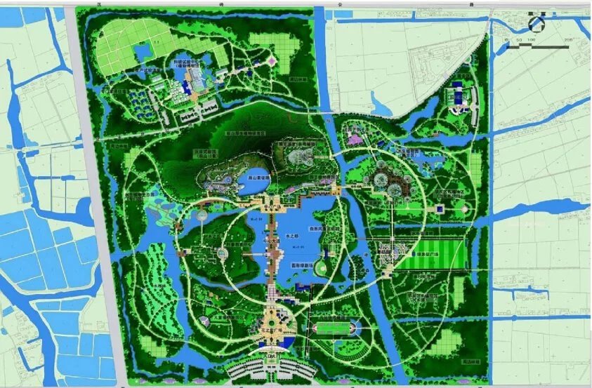 上海辰山植物园-多家知 名机构设计方案+最终CAD+大量实景照片-NITA、北林地景、北林苑等