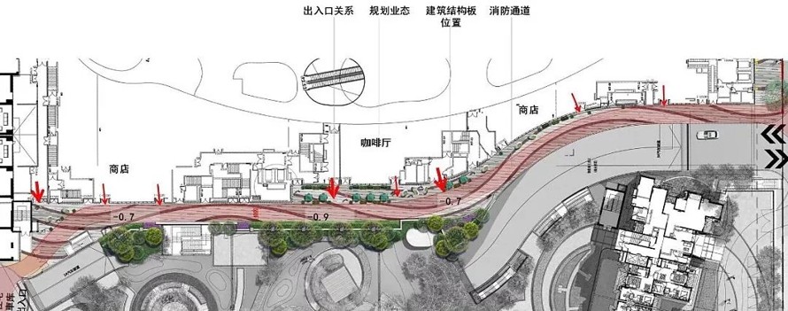 水滴涟漪中的花园—知名—泰和龙庭住宅景观文本+总图cad+模型