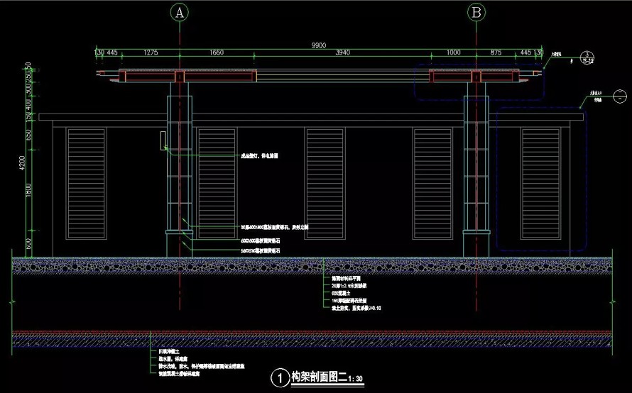 最新整理-九个新古典主义景观经典亭廊施工图（其中四个带SU模型）集合-知名等设计院设计