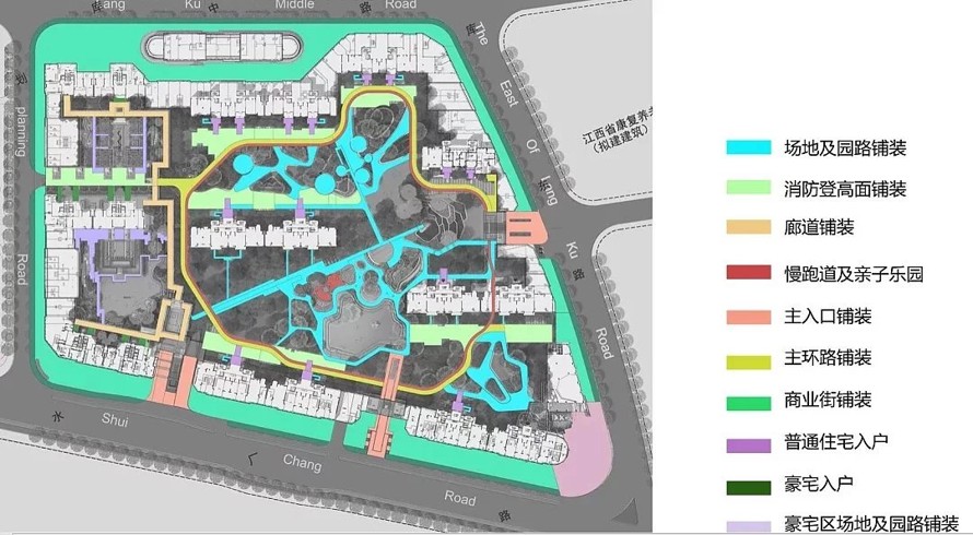 知名国际设计都市滨江综合体景观--南昌朝阳绿地中心项目（绿地悦庭）景观设计方案（该项目资料为：87页高清PDF文件）