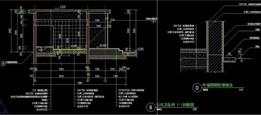 城市进出口开发区-大型人工湖-1.7公里滨湖公园景观规划设计全套园建施工图（包括：全套园建施工图+水电施工图）