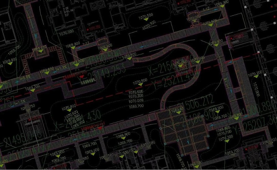 六十亿巨资打造-国际化水平城市综合体-内蒙呼市万达城市综合体二区景观设计全套施工图（园建 +植物 +水电+结构）