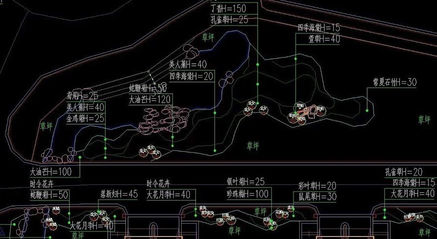 国际一流团队打造-五星级园林景观-植物景观超棒-天津碧桂园景观施工图+实景照片（园建+绿化+水电+网络实景图）