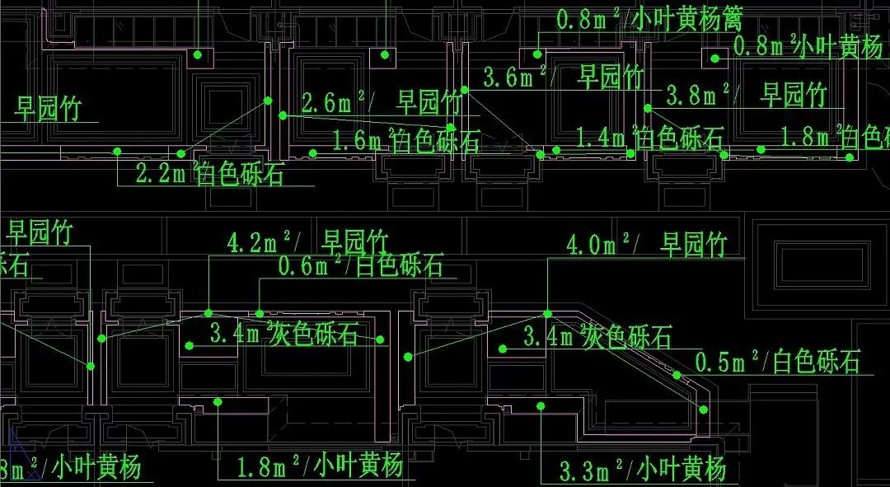 顶豪系列--精装庭院--标准化设计--北京某高端别墅庭院精装设计全套施工图-该项目文件内容为：（园建 +水电 + 植物）