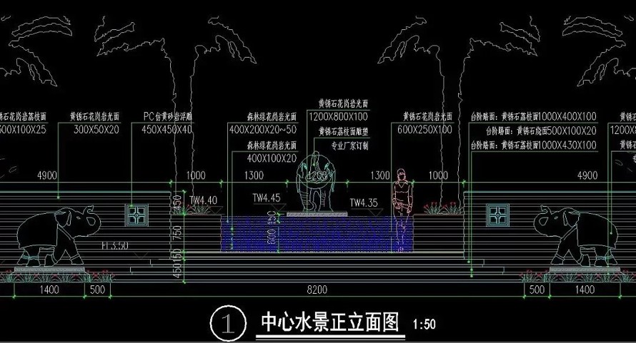 东南亚王室园林标杆项目--海亮某高端地产示范区施工图+高清实景照片（园建+绿化+结构+水电）