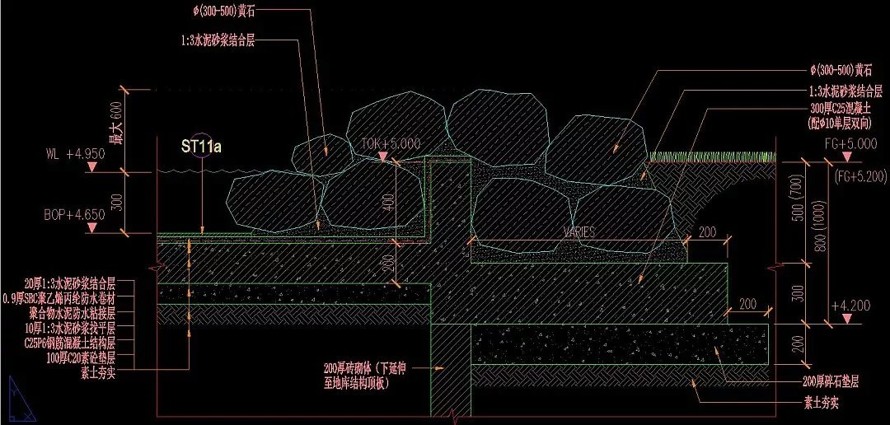 上海仁恒森兰雅苑景观设计部分施工图+实景照片-该项目文件内容为：部分施工图 + 130张实景照片