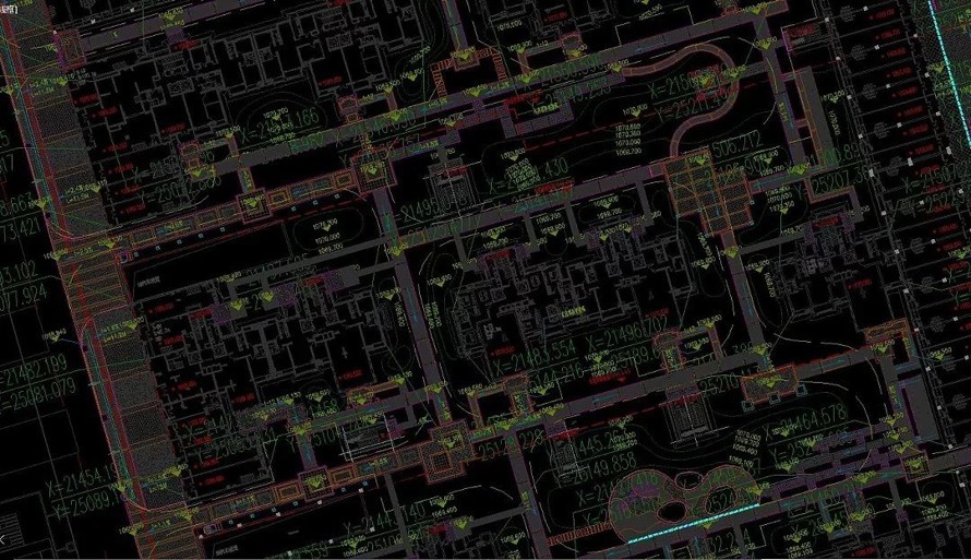 六十亿巨资打造-国际化水平城市综合体-内蒙呼市万达城市综合体二区景观设计全套施工图（园建 +植物 +水电+结构）