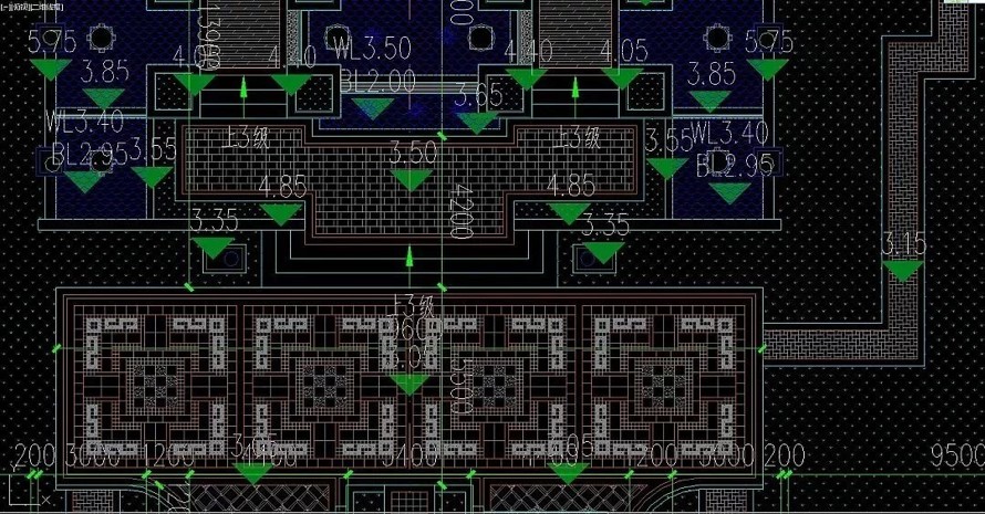 东南亚王室园林标杆项目--海亮某高端地产示范区施工图+高清实景照片（园建+绿化+结构+水电）