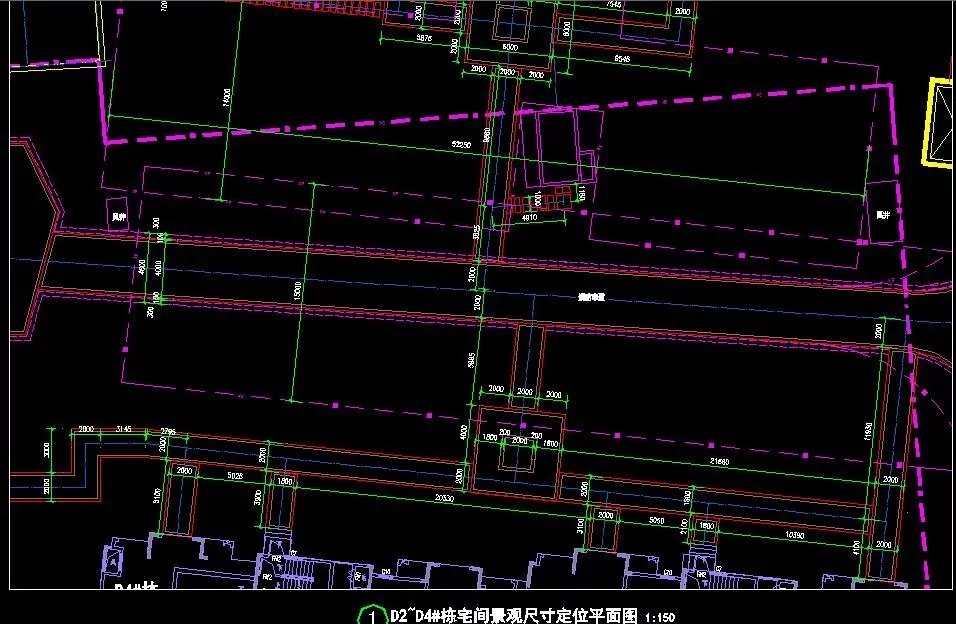 生态居住公寓景观设计全套施工图（该全套施工图包括：园建+植物+水电+标识+结构）