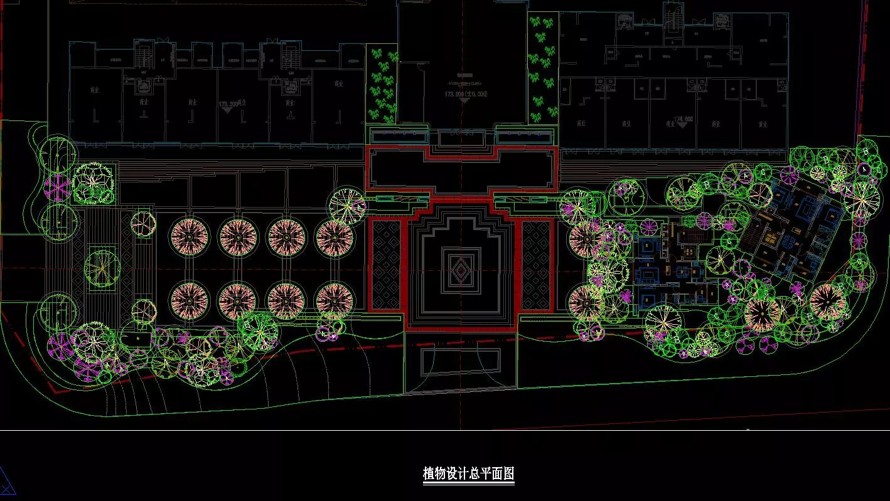 最新顶豪示范区-精品模型施工图-某顶豪示范区景观设计全套施工图+SU精细模型（园建+植物+水电+结构+通用+SU精模）