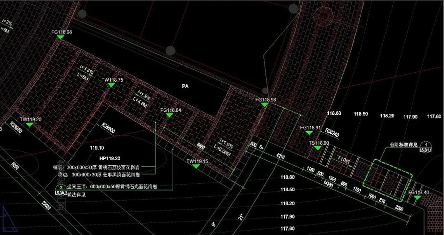 12万㎡城市文化综合体景观施工图--城市文化广场--妇幼保健中心--综合活动区屋顶花园全套施工图（园建+水电+植物）