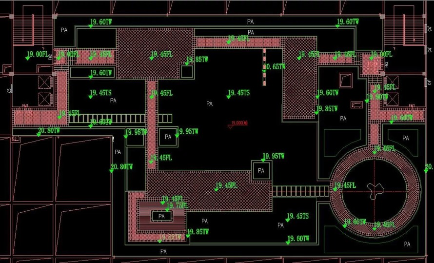 精品空中花园-浪漫云端享受-某屋顶花园景观设计全套施工图（园建+水电+植物）