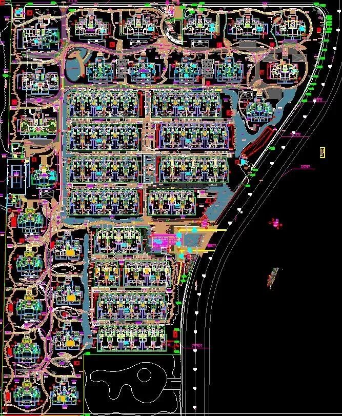 上海仁恒森兰雅苑景观设计部分施工图+实景照片-该项目文件内容为：部分施工图 + 130张实景照片