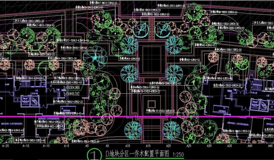 生态居住公寓景观设计全套施工图（该全套施工图包括：园建+植物+水电+标识+结构）