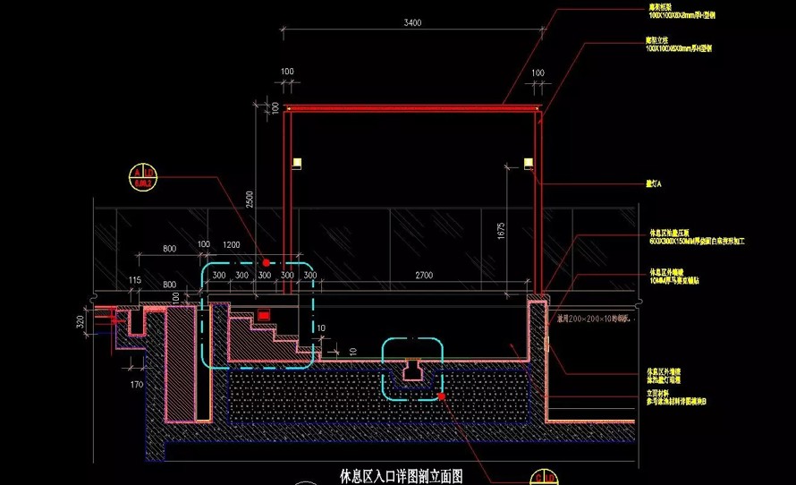 全功能-全时段-全球化-天然海滨度假-某滨海城市国际旅游度假区海滨浴场全套施工图（全套施工图包括：园建+绿化+水电）