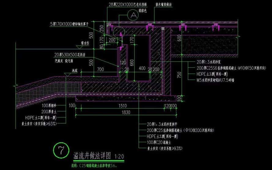 新贵们中意的顶豪项目豪宅展示区-北京九章别墅展示区销售动线景观工程全套施工图