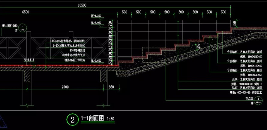 河道生态治理工程-某市大型河道生态治理及周边绿地景观设计全套施工图（园建+绿化+结构+水电）