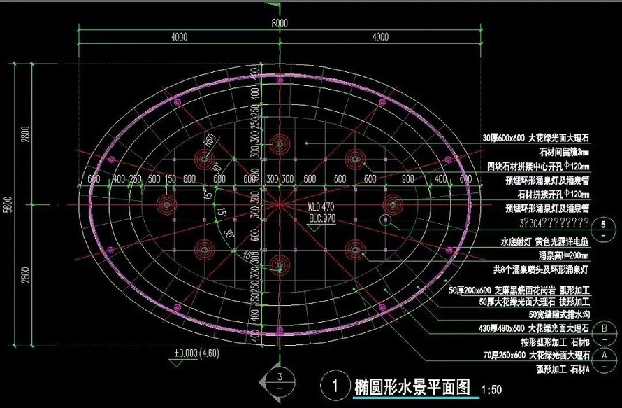 新亚洲风格风格--知名出品--杭州城市核心区域高端豪宅展示区景观设计全套施工图（园建 + 水电 + 绿化  全套施工图）