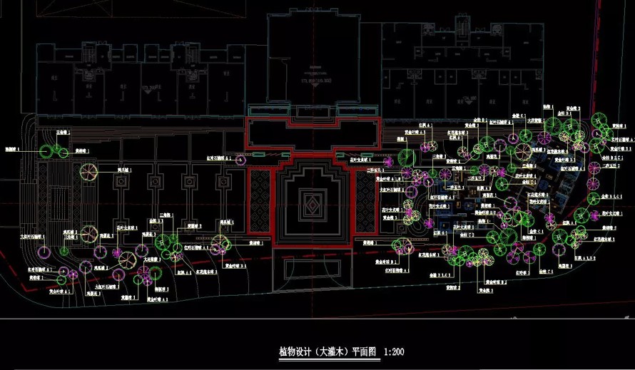 最新顶豪示范区-精品模型施工图-某顶豪示范区景观设计全套施工图+SU精细模型（园建+植物+水电+结构+通用+SU精模）