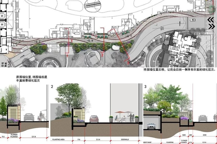 水滴涟漪中的花园—知名—泰和龙庭住宅景观文本+总图cad+模型